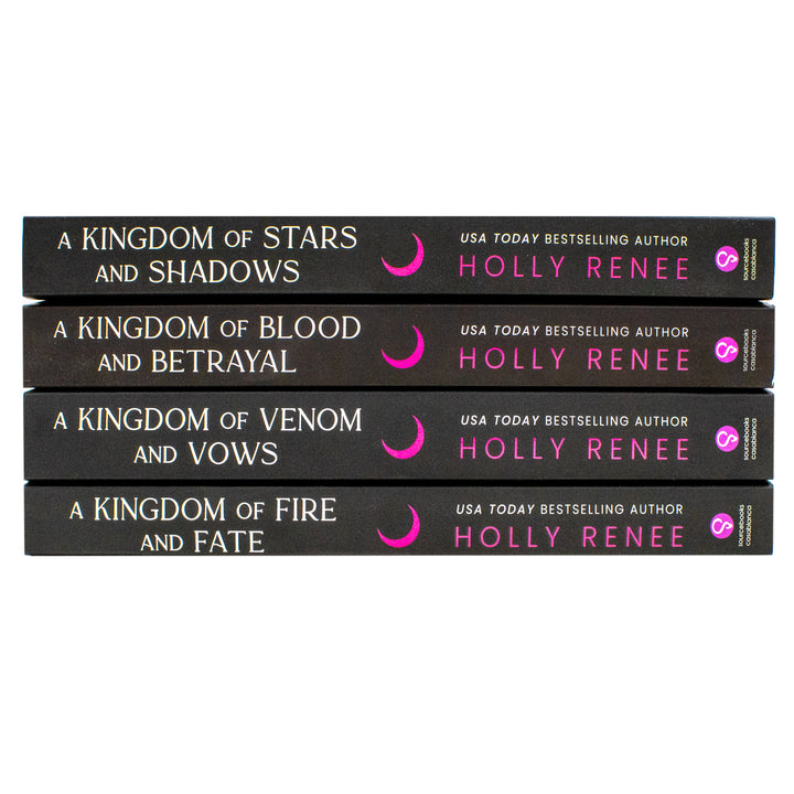 Stars and Shadows Series 4 Books Collection Set By Holly Renee (A Kingdom of Stars and Shadows, A Kingdom of Blood and Betrayal, A Kingdom of Venom and Vows and A Kingdom of Fire and Fate) | Paperback