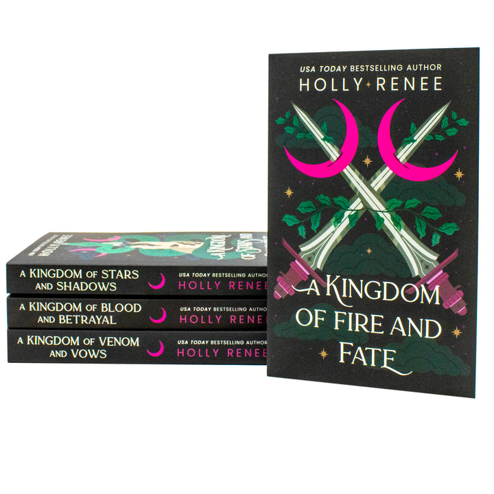Stars and Shadows Series 4 Books Collection Set By Holly Renee (A Kingdom of Stars and Shadows, A Kingdom of Blood and Betrayal, A Kingdom of Venom and Vows and A Kingdom of Fire and Fate) | Paperback