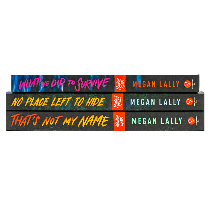 Megan Lally Collection 3 Books Set (That's Not My Name, No Place Left to Hide and What We Did to Survive) | Paperback