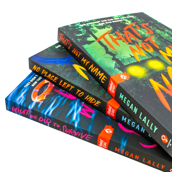 Megan Lally Collection 3 Books Set (That's Not My Name, No Place Left to Hide and What We Did to Survive) | Paperback