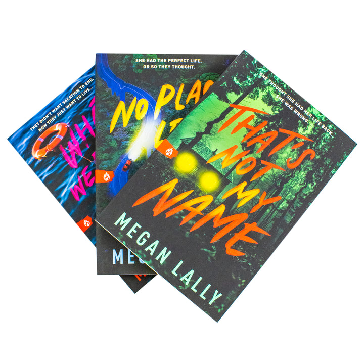 Megan Lally Collection 3 Books Set (That's Not My Name, No Place Left to Hide and What We Did to Survive) | Paperback