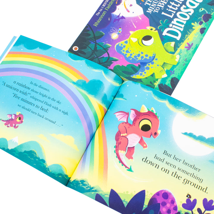 Ten Minutes to Bed Series 6 Books Collection Set By Rhiannon Fielding (Little Fairy, Little Dinosaur, Little Dragon, Little Unicorn, Little Mermaid, Little Monster) | Paperback