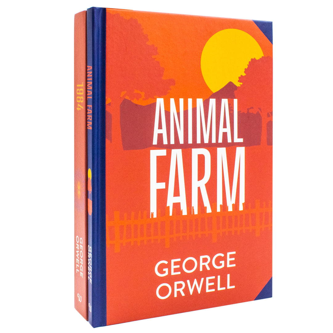 George Orwell Hardback Sprayed Edge Edition 2 Books Collection Set (1984 and Animal Farm)