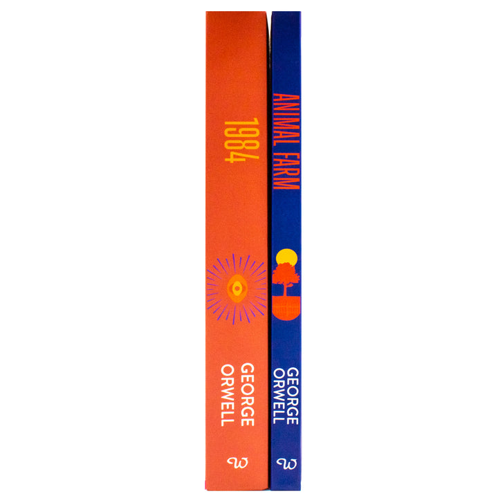 George Orwell Hardback Sprayed Edge Edition 2 Books Collection Set (1984 and Animal Farm)