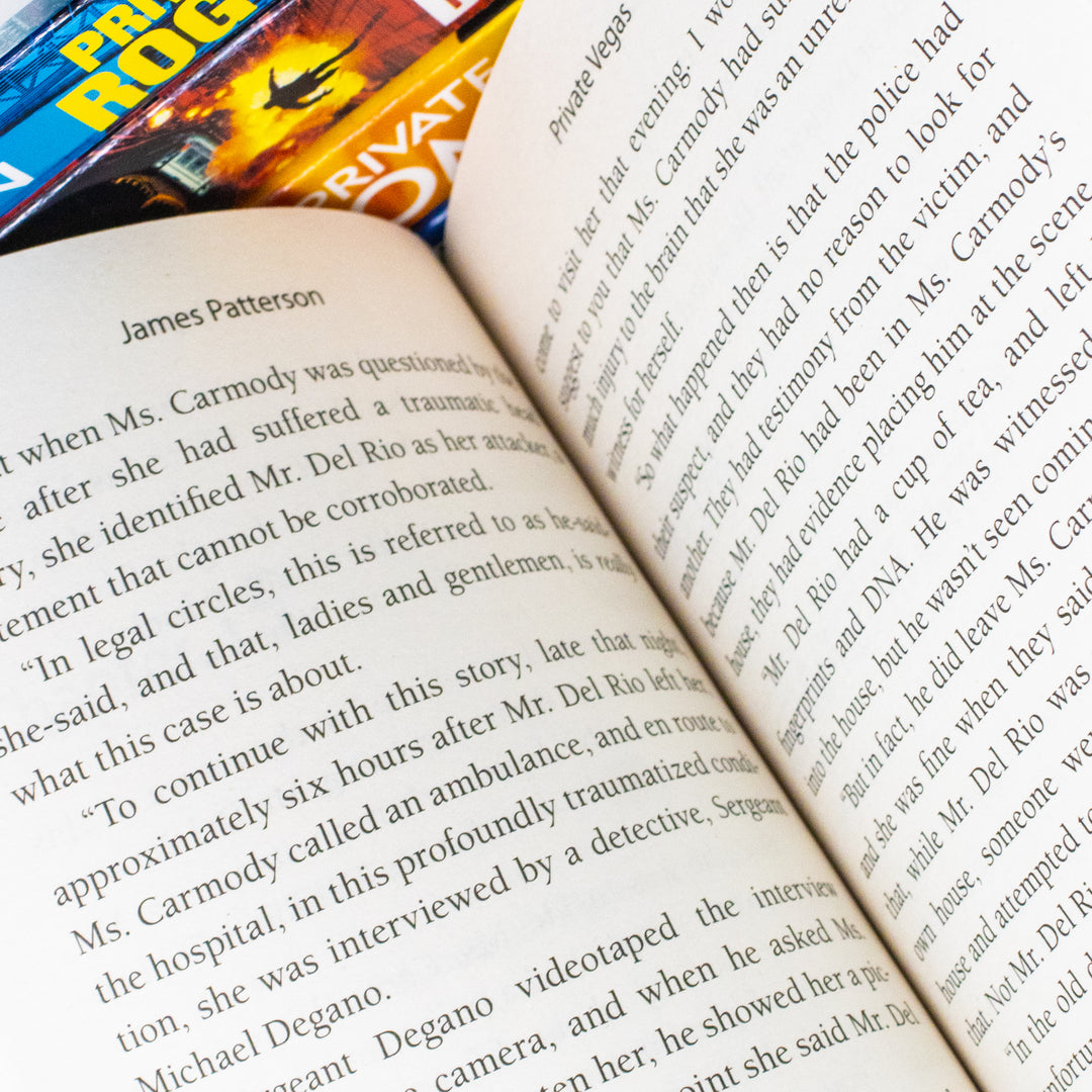 James Patterson Private Series 9 -19 Collection 11 Paperback Books Set (Private Vegas, Private Sydney, Private Paris, Private Delhi Private Monaco AND MORE!)