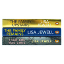Lisa Jewell Collection 3 Books Set (The Family Upstairs, The Family Remains, Then She Was Gone)