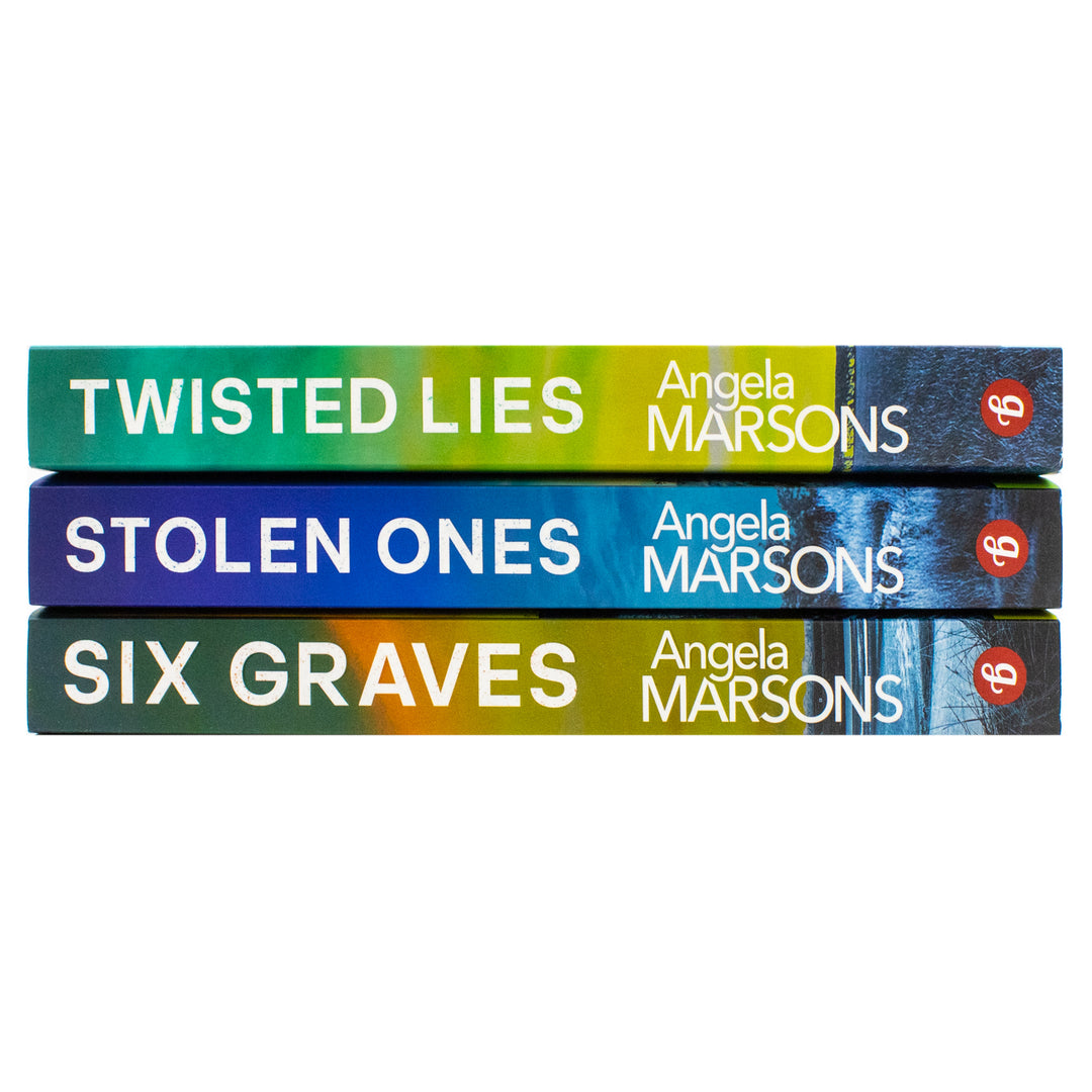 Detective Kim Stone Series 14-16 3 Books Collection Set By Angela Marsons (Twisted Lies, Stolen Ones and Six Graves)