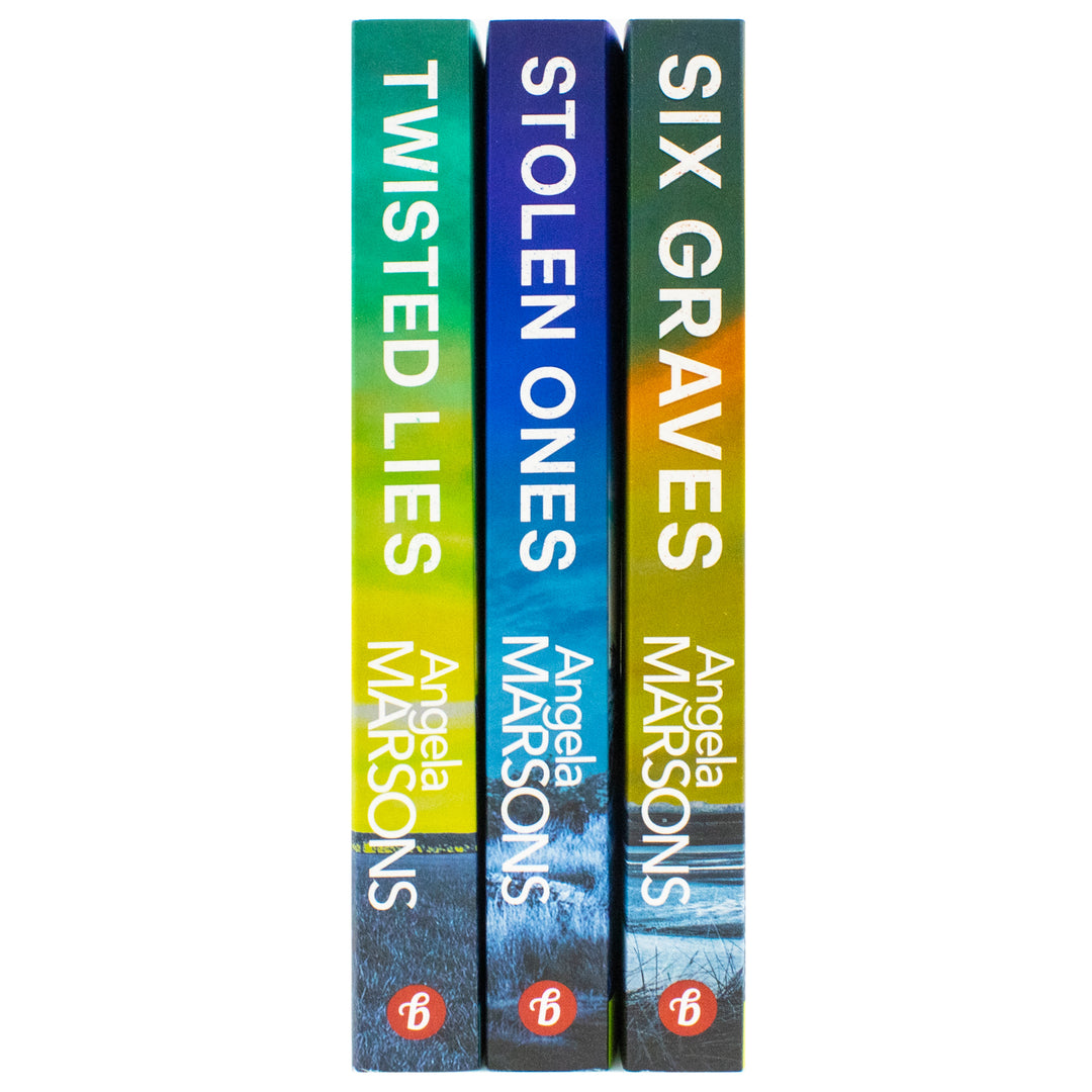 Detective Kim Stone Series 14-16 3 Books Collection Set By Angela Marsons (Twisted Lies, Stolen Ones and Six Graves)