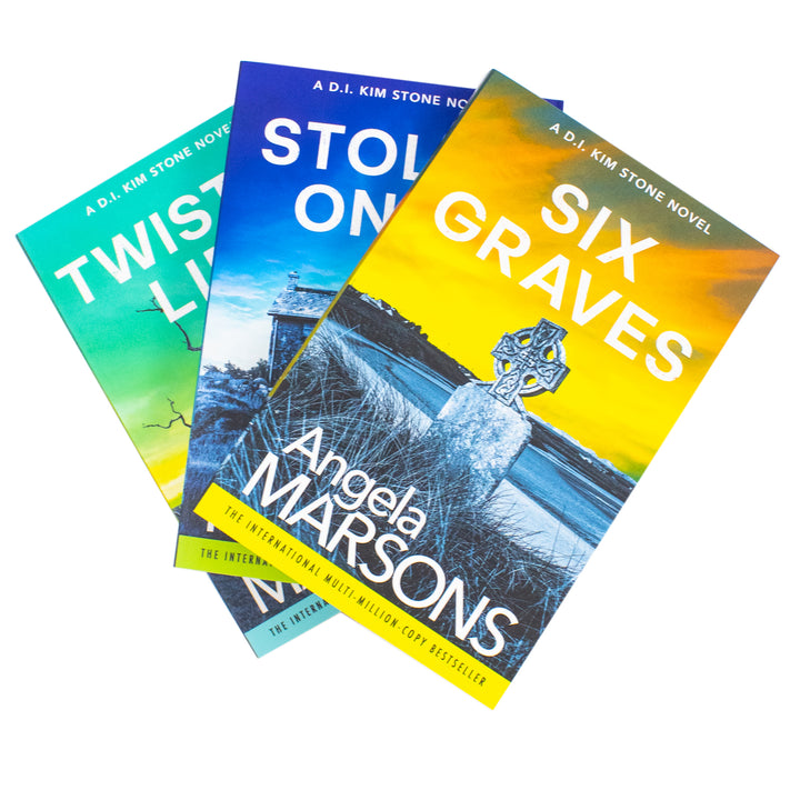 Detective Kim Stone Series 14-16 3 Books Collection Set By Angela Marsons (Twisted Lies, Stolen Ones and Six Graves)