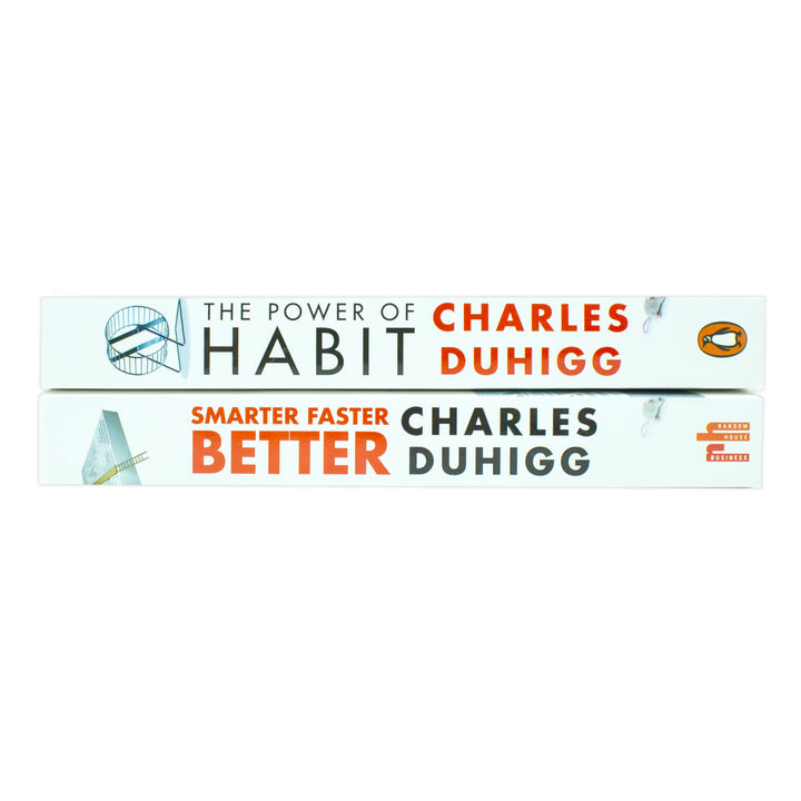 Charles Duhigg Collection 2 Books Set (The Power of Habit, Smarter Faster Better)