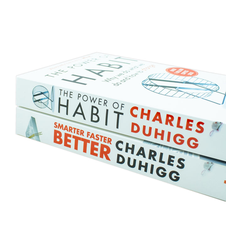 Charles Duhigg Collection 2 Books Set (The Power of Habit, Smarter Faster Better)