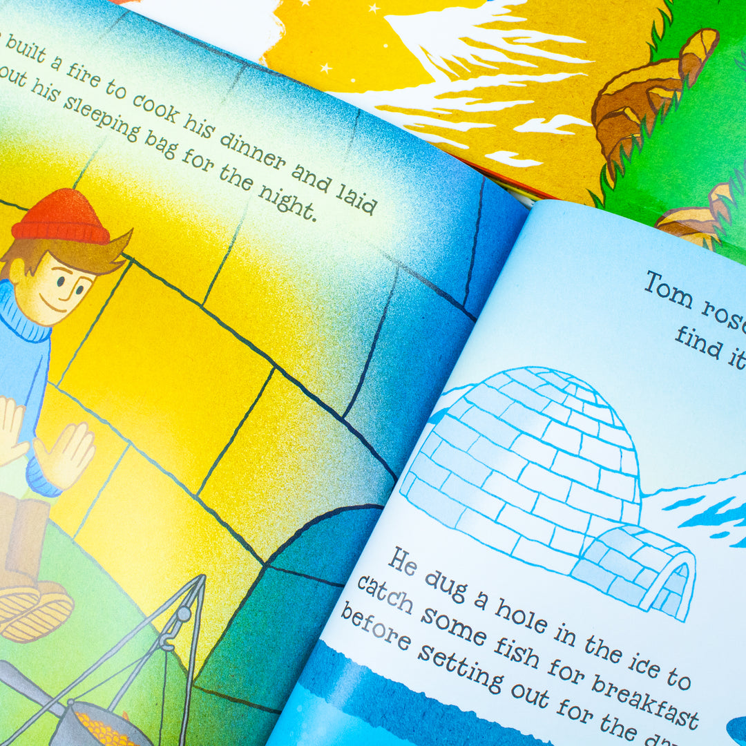 Chris Judge 5-Book Picture Flat Collection | Fun & Imaginative Children's Stories – Brave Beast, Explorer, Snow, Tin & More | Adventure & Creativity