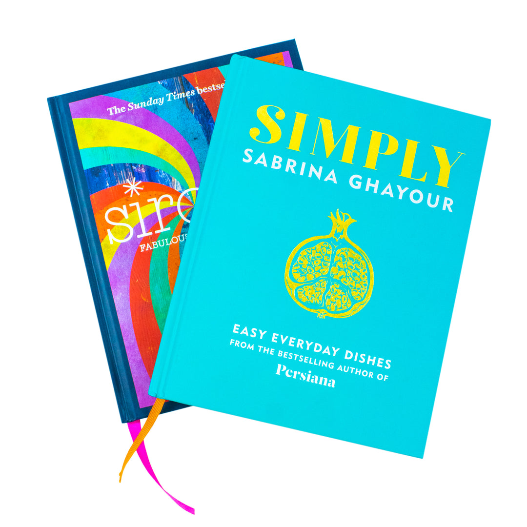 Sirocco Fabulous Flavours from the East & Simply Easy everyday dishes By Sabrina Ghayour 2 Books Collection Set