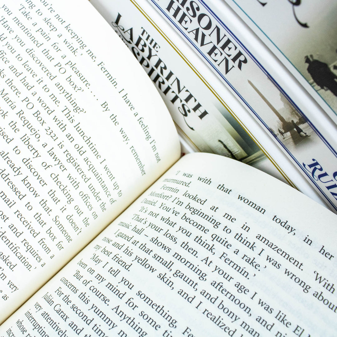 Cemetery of Forgotten Series 5 Book Set by Carlos Ruiz Zafón – Shadow of the Wind & More | Literary Fiction, Mystery, Unique Stories, Spanish Classics