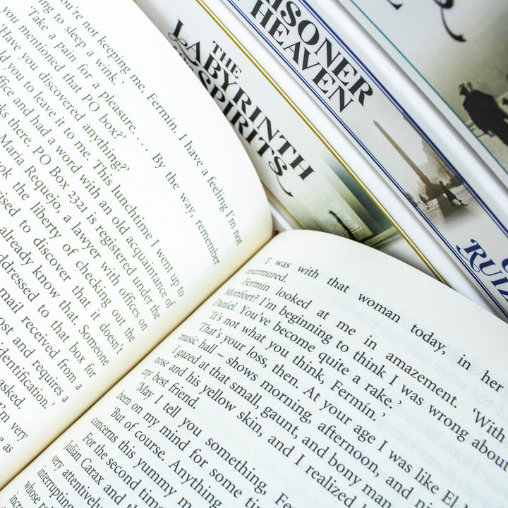 Cemetery of Forgotten Series 5 Book Set by Carlos Ruiz Zafón – Shadow of the Wind & More | Literary Fiction, Mystery, Unique Stories, Spanish Classics