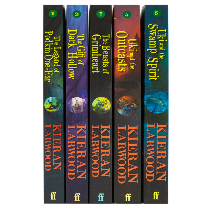 The Five Realms Series Books 1-5 Collection Set by Kieran Larwood – Fantasy Book Series for Young Adults & Children,Epic Adventure & Mystery