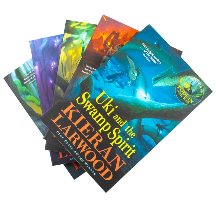 The Five Realms Series Books 1-5 Collection Set by Kieran Larwood – Fantasy Book Series for Young Adults & Children,Epic Adventure & Mystery