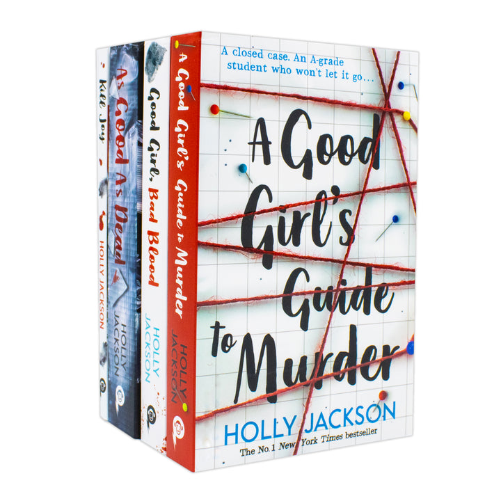 Holly Jackson 4 Book Collection, A Good Girls Guide to Murder, Good Girl Bad Blood, Kill Joy, YA Thriller Series, Teen Reads, Must Read Fiction