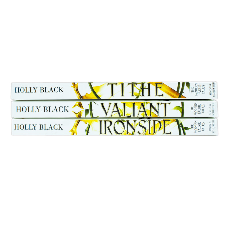Modern Faerie Tale Series 3 Books Collection Set By Holly Black (Tithe, Valiant, Ironside)