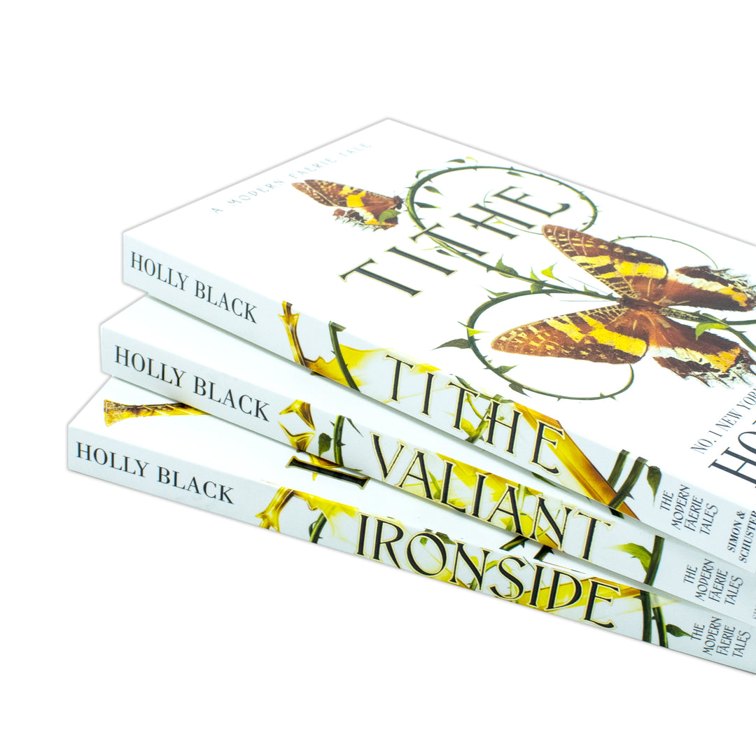 Modern Faerie Tale Series 3 Books Collection Set By Holly Black (Tithe, Valiant, Ironside)