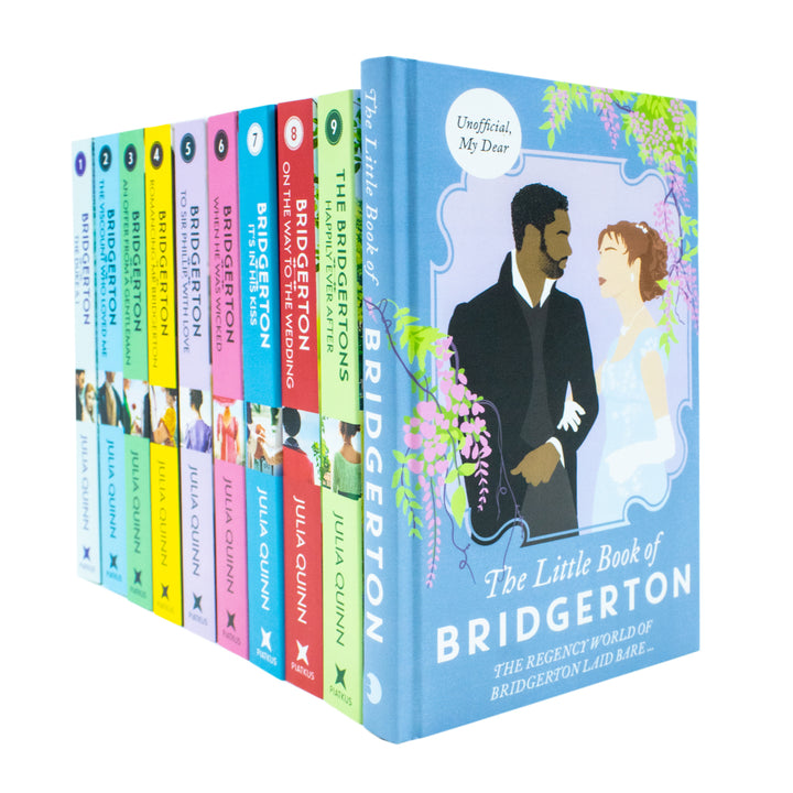 Bridgerton Family Book Series Complete 10 Books Collection Set by Julia Quinn NETFLIX