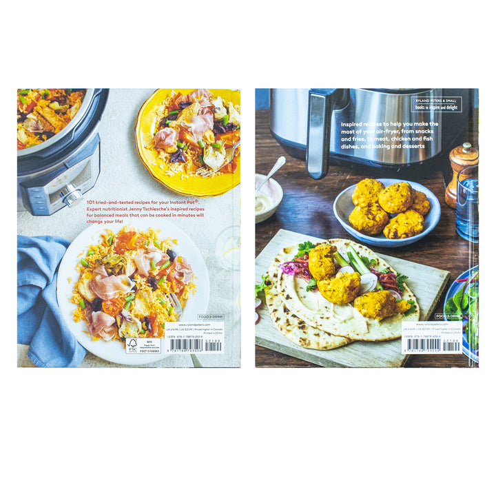 Jenny Tschiesche Collection 2 Books Set (Modern Vegetarian Instant Pot Cookbook, Air-Fryer Cookbook)