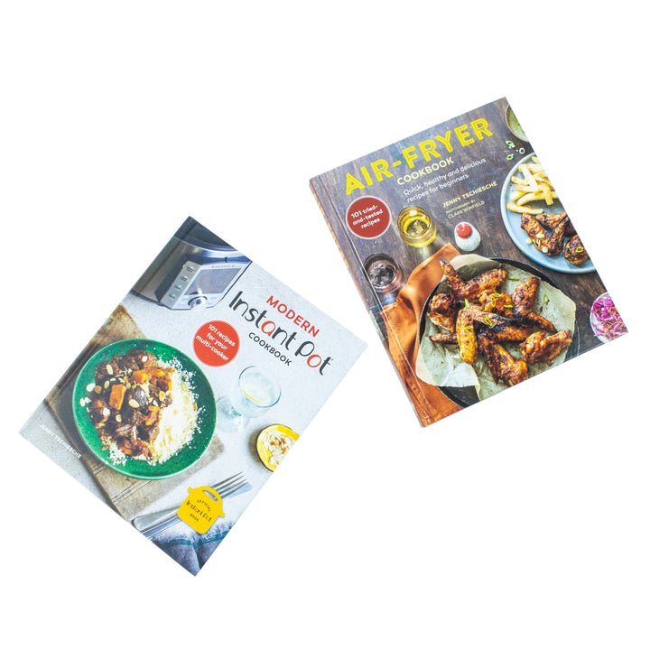 Jenny Tschiesche Collection 2 Books Set (Modern Vegetarian Instant Pot Cookbook, Air-Fryer Cookbook)