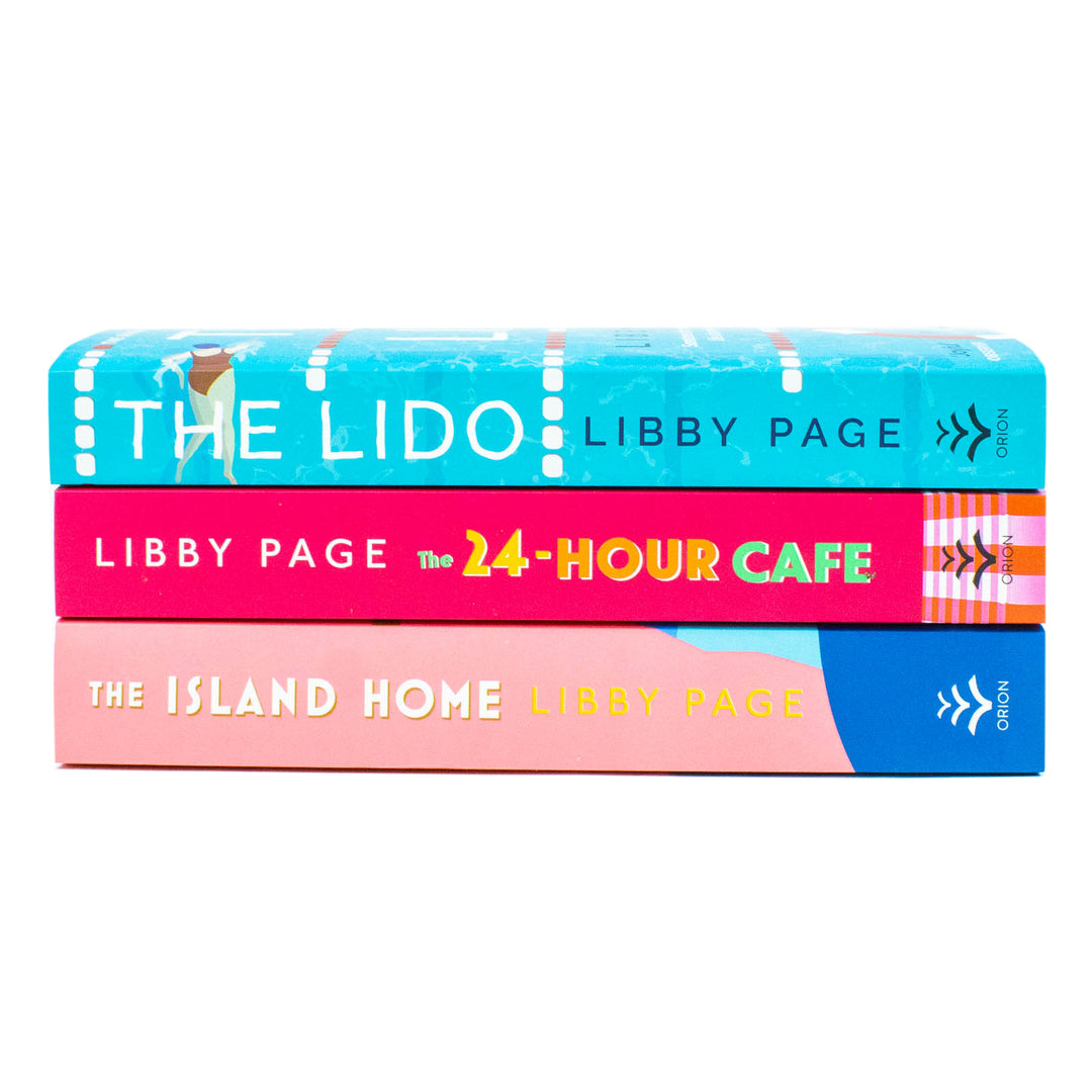 Libby Page Collection – 3 Book Set (The Lido, The 24 Hour Cafe, The Island Home) | Contemporary Fiction, Bestselling Novels & Heartwarming Stories