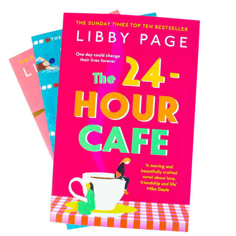 Libby Page Collection 3 Books Set (The Lido, The 24-Hour Café, The Island Home)