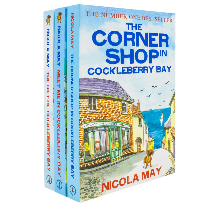 Cockleberry Bay Series 1-3 Books Collection Set by Nicola May (The Corner Shop in Cockleberry Bay, Meet Me in Cockleberry Bay and The Gift of Cockleberry Bay)
