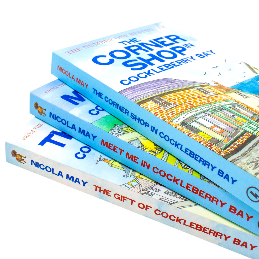 Cockleberry Bay Series 1-3 Books Collection Set by Nicola May (The Corner Shop in Cockleberry Bay, Meet Me in Cockleberry Bay and The Gift of Cockleberry Bay)