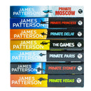 James Patterson Private Series Books 9 - 15 Collection Set (Private Vegas, Private Sydney, Private Paris, The Games, Private Delhi, Private Princess & Private Moscow)