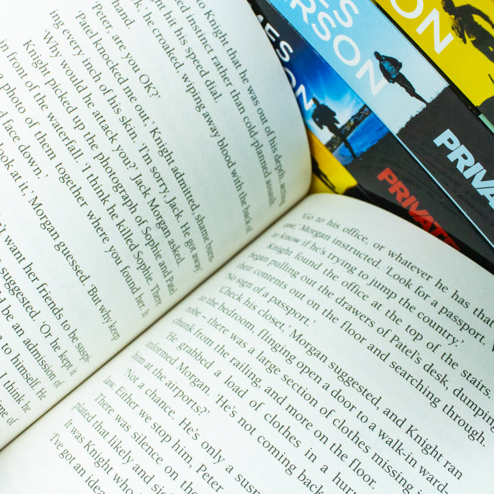 James Patterson Private Series Books 9–15 Collection Set – Thriller Crime Fiction Novels, Private Vegas to Moscow, Bestselling Mystery Books for Adults