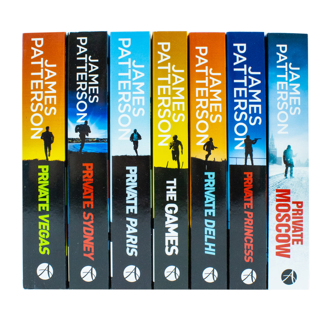 James Patterson Private Series Books 9–15 Collection Set – Thriller Crime Fiction Novels, Private Vegas to Moscow, Bestselling Mystery Books for Adults