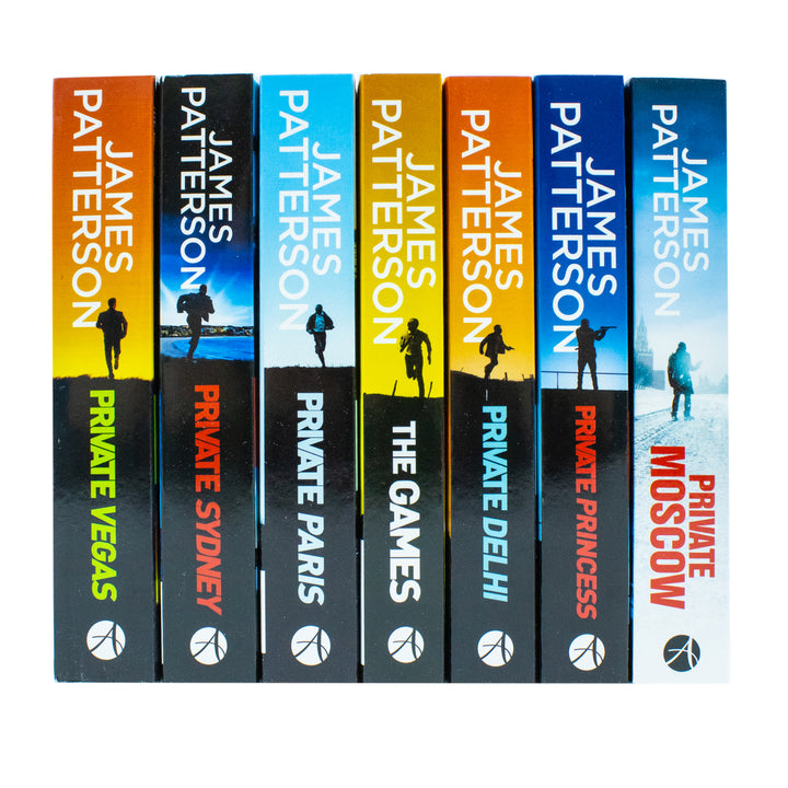 James Patterson Private Series Books 9–15 Collection Set – Thriller Crime Fiction Novels, Private Vegas to Moscow, Bestselling Mystery Books for Adults