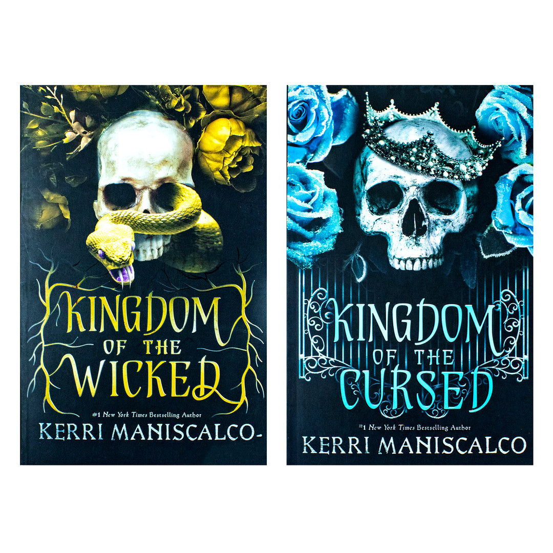 Kingdom of the Wicked Series Collection 2 Books Set By Kerri Maniscalco (Kingdom of the Cursed, Kingdom of the Wicked)