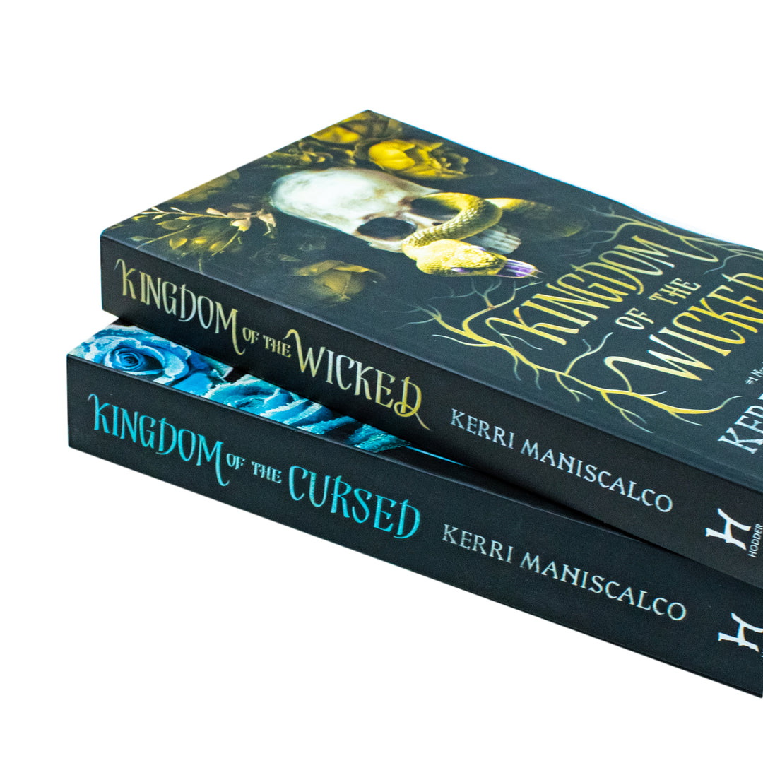 Kingdom of the Wicked Series Collection 2 Books Set By Kerri Maniscalco (Kingdom of the Cursed, Kingdom of the Wicked)