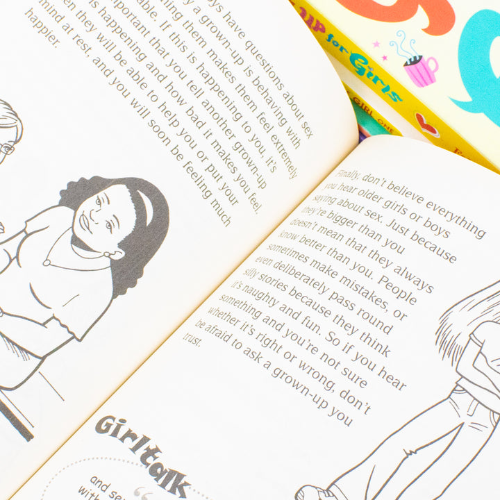 Growing Up For Girls 5 Books Collection Set (The Girls' Guide to Growing Up, Girls Only! All About Periods, Sex, Puberty and All That Stuff, Growing up for Girls and What's Happening To Me? The Girl One)