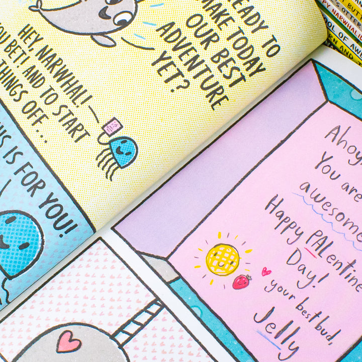 Narwhal and Jelly Series 1-10 Books Collection Set by Ben Clanton (A Waffle Lot of Love, Narwhal's Sweet Tooth, A Super Scary Narwhalloween, Narwhalicorn And Jelly and More)