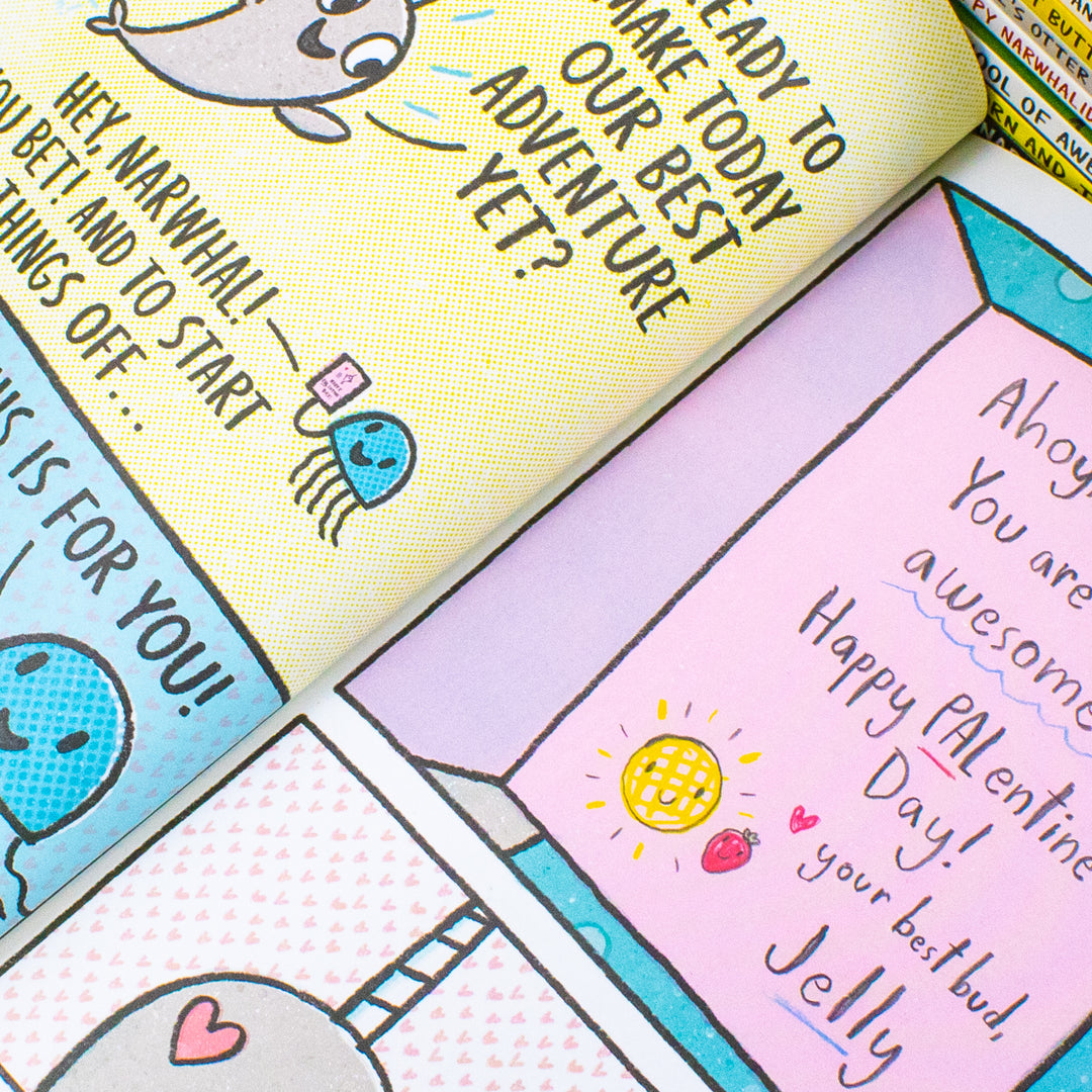 Narwhal and Jelly Series 1-10 Books Collection Set by Ben Clanton (A Waffle Lot of Love, Narwhal's Sweet Tooth, A Super Scary Narwhalloween, Narwhalicorn And Jelly and More)
