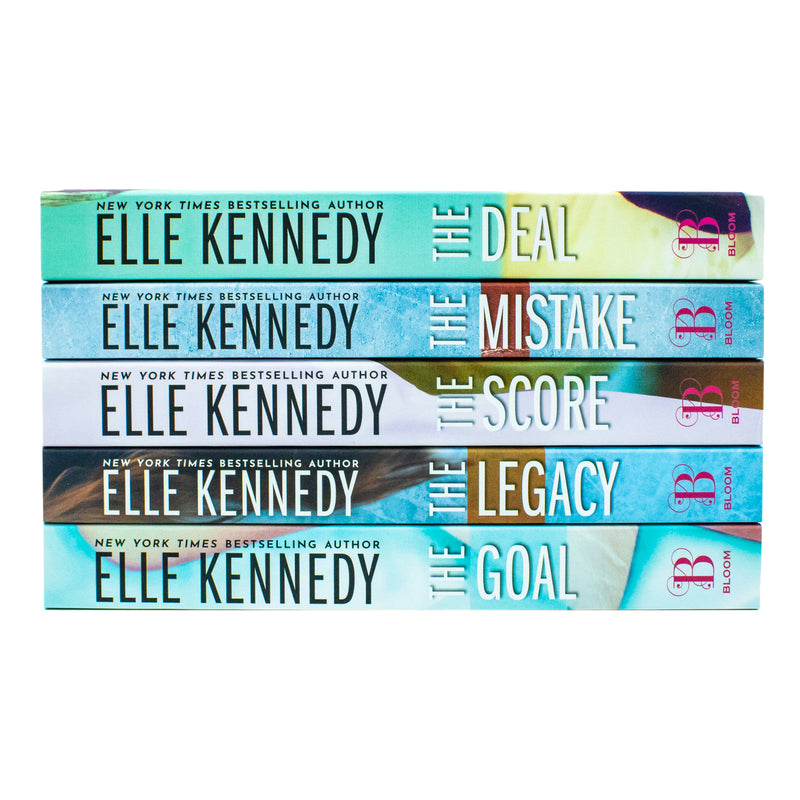 Elle Kennedy Off Campus Series 5 Books Collection Set (The Deal, Mistake, Score, Goal, Legacy)