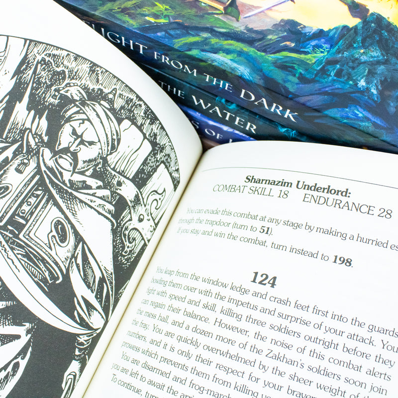 Lone Wolf Series 5 Paperback Book Collection by Joe Dever – Epic Fantasy Adventure, Action-Packed Heroic Journey, Immersive Worlds & Must-Read Classic