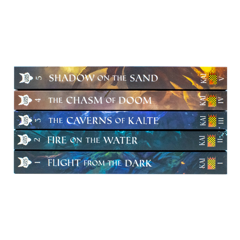 Lone Wolf Series 5 Paperback Book Collection by Joe Dever – Epic Fantasy Adventure, Action-Packed Heroic Journey, Immersive Worlds & Must-Read Classic