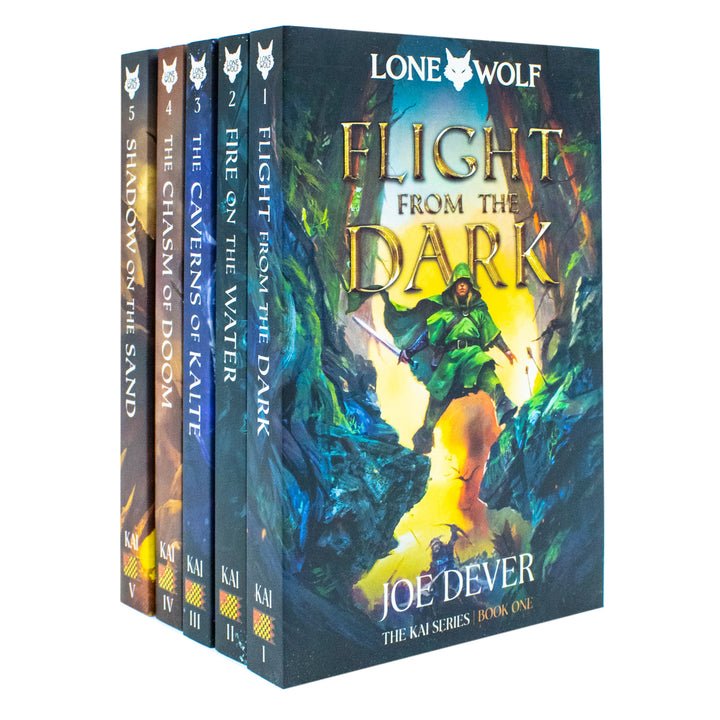 Lone Wolf Series 5 Book Collection by Joe Dever – Epic Fantasy Adventure,  Action-Packed Heroic Journey, Immersive Worlds & Must-Read Classic