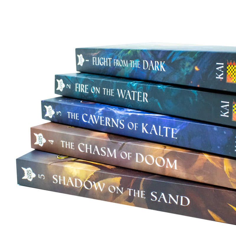 Lone Wolf Series 5 Paperback Book Collection by Joe Dever – Epic Fantasy Adventure, Action-Packed Heroic Journey, Immersive Worlds & Must-Read Classic