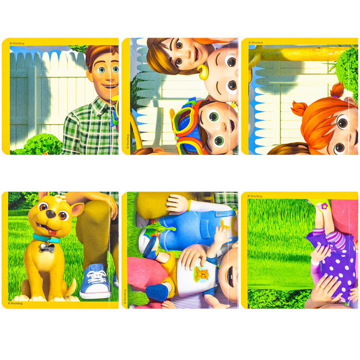 Cocomelon Little Learners Pocket Library 12 Board Books Collection Set (Animals, Fruit And Vegetables, Weather, Days of the Week, Family Time and More)
