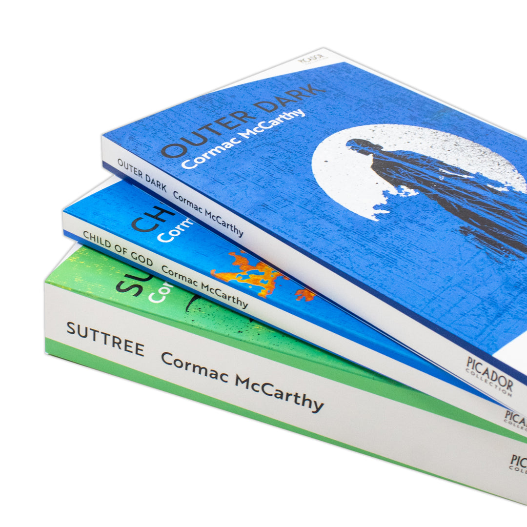 Cormac McCarthy Collection 3 Books Set (Suttree, Outer Dark, Child of God)