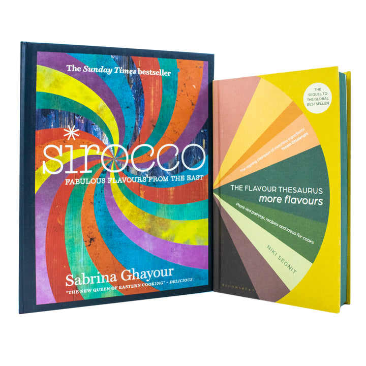 The Flavour Thesaurus More Flavours By Niki Segnit and Sirocco Fabulous Flavours from the East By Sabrina Ghayour 2 Books Collection Set