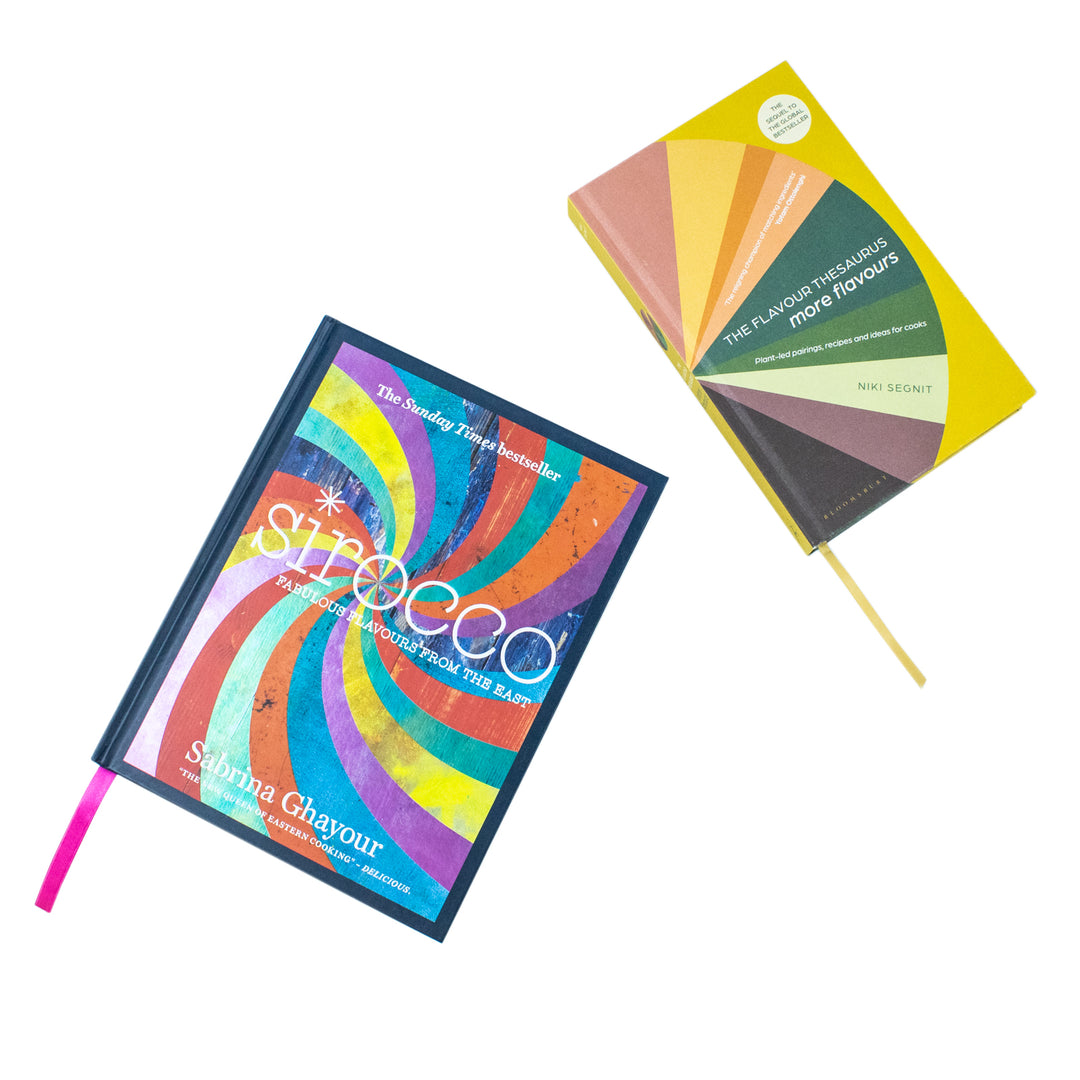 The Flavour Thesaurus More Flavours By Niki Segnit and Sirocco Fabulous Flavours from the East By Sabrina Ghayour 2 Books Collection Set