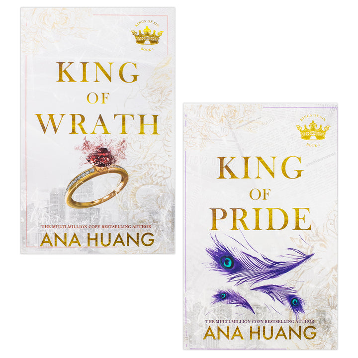 Kings of Sin Series 2 Books Collection Set By Ana Huang (King of Wrath, King of Pride)